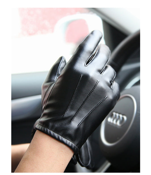 Urban Luxe Leather Gloves