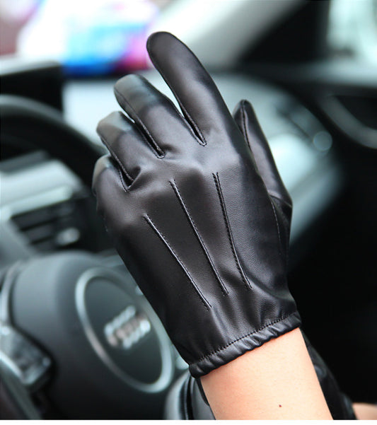 Urban Luxe Leather Gloves