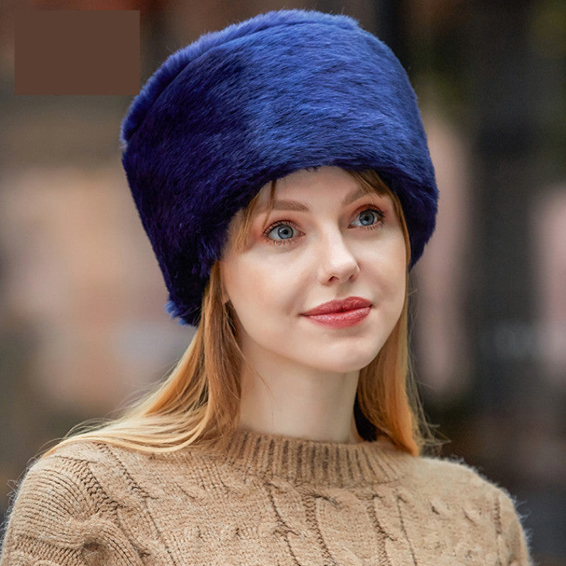 European And American Fashion Warm And Cold Rabbit Fur Hat