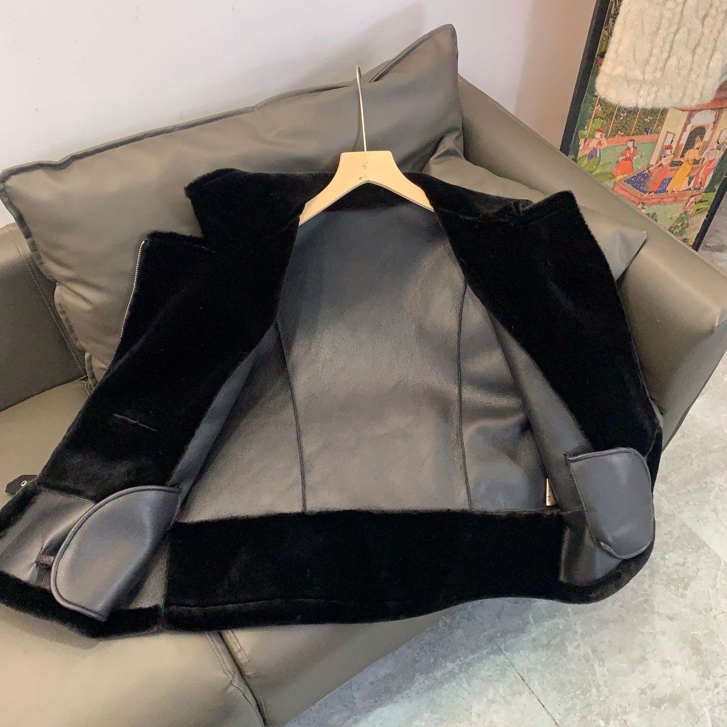 Sun Studio Signature Two-Tone Coat