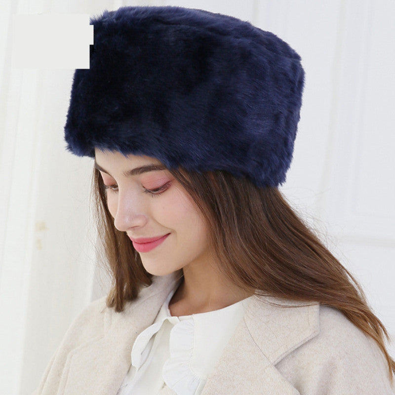 European And American Fashion Warm And Cold Rabbit Fur Hat