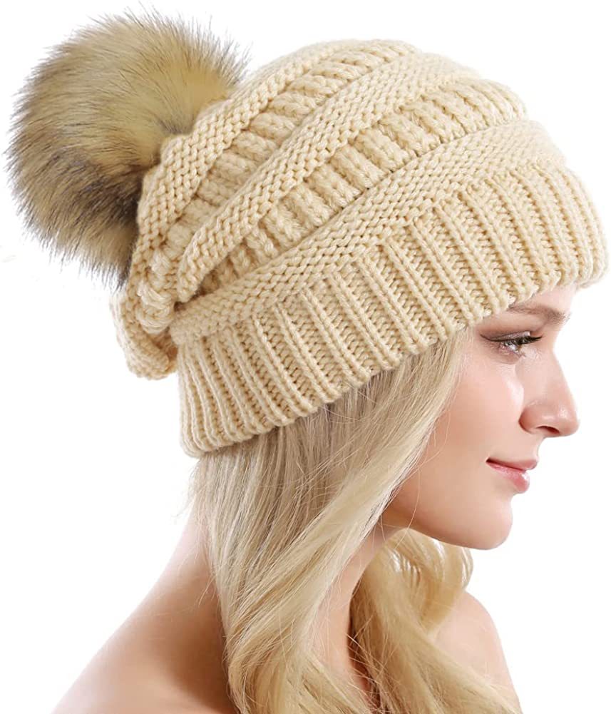 Knitted Casual Beanie Warm Winter Hat