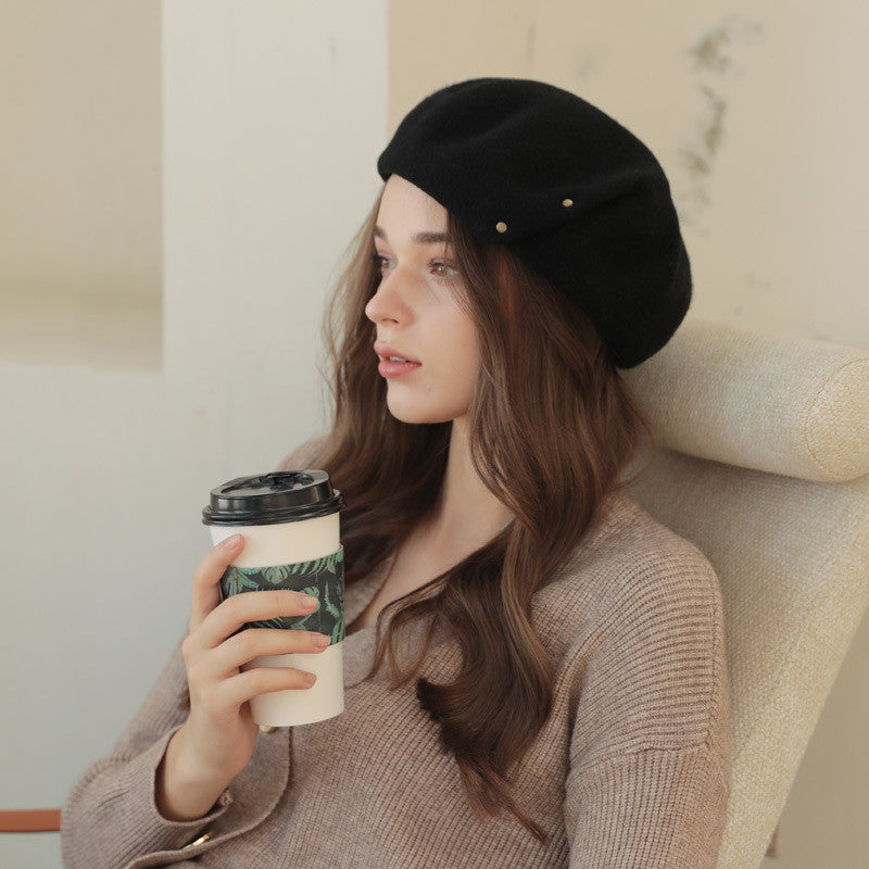 French Ladies Wool Beret