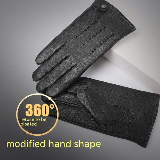 Signature Touchscreen Leather Gloves