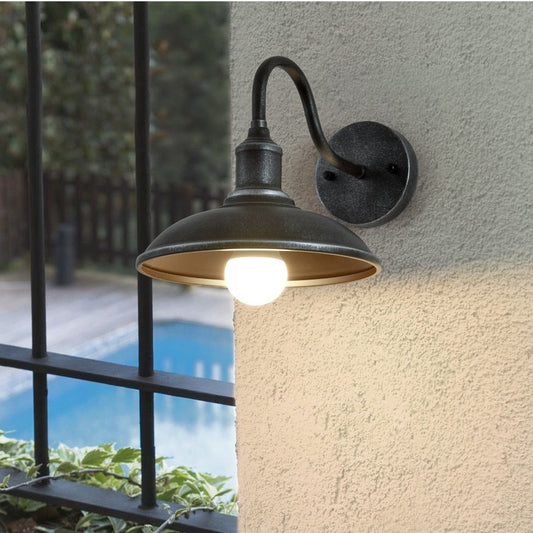 Outdoor Waterproof Wall Lamp Retro Iron Art Lamps