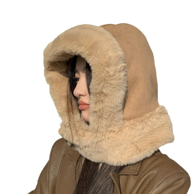 Plush Hat Cute Female Thickened Warm