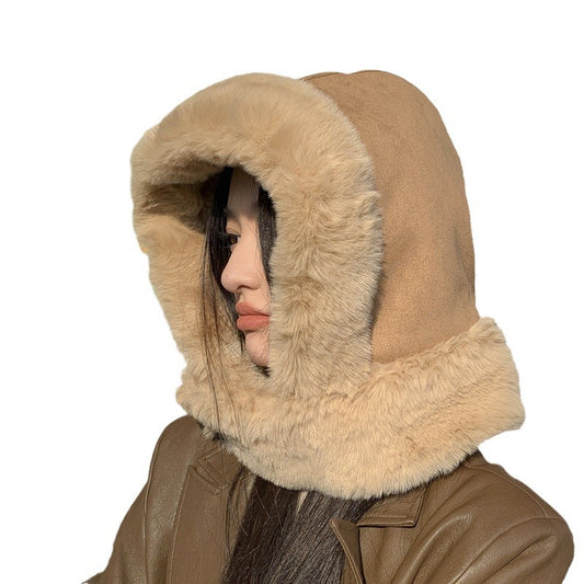 Plush Hat Cute Female Thickened Warm