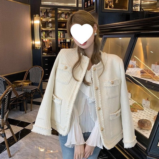 Classic Tweed Ivory Jacket