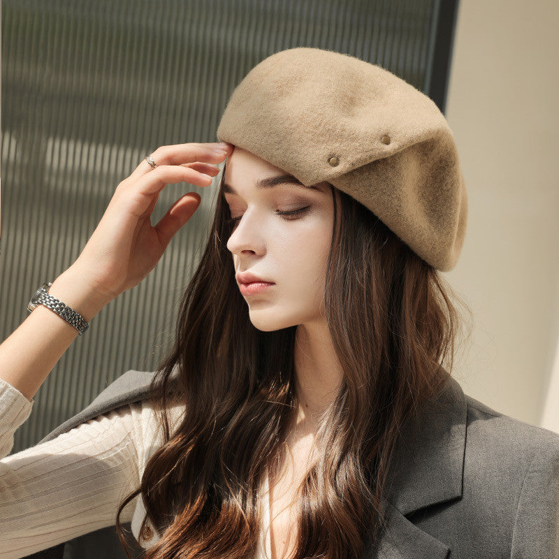 French Ladies Wool Beret