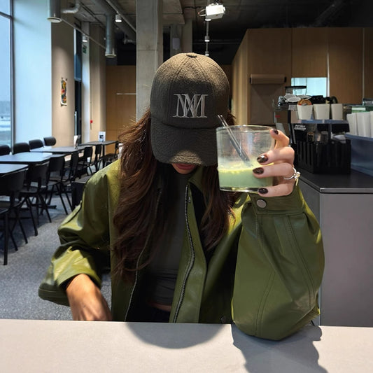 Emerald Luxe Moto Jacket