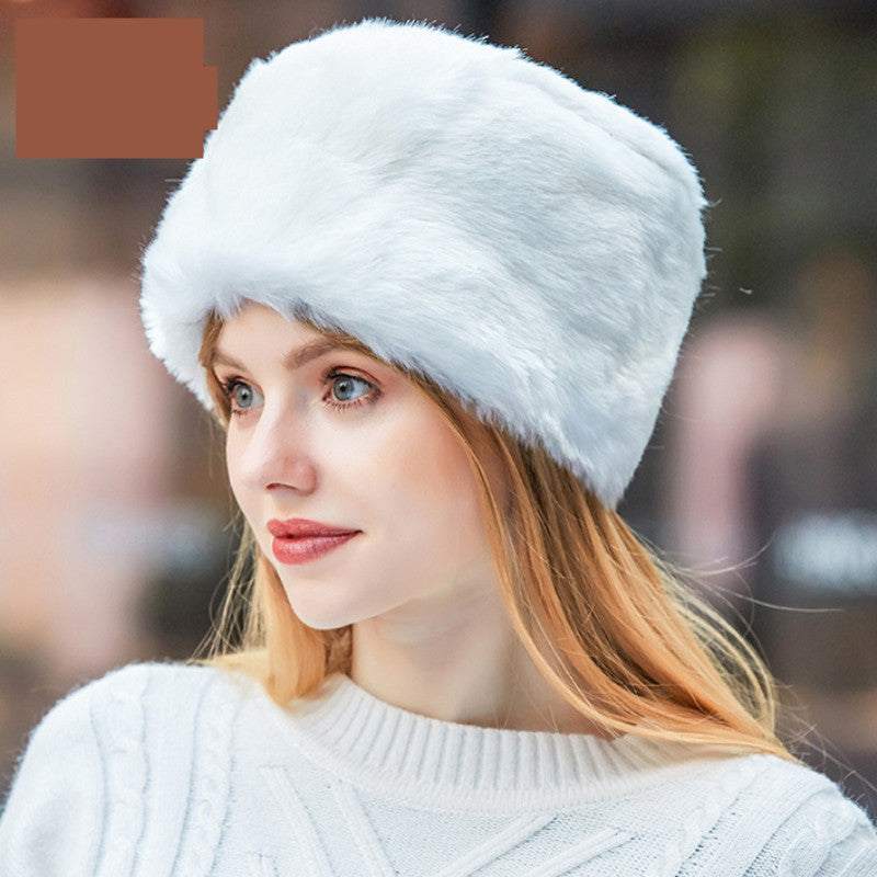 European And American Fashion Warm And Cold Rabbit Fur Hat