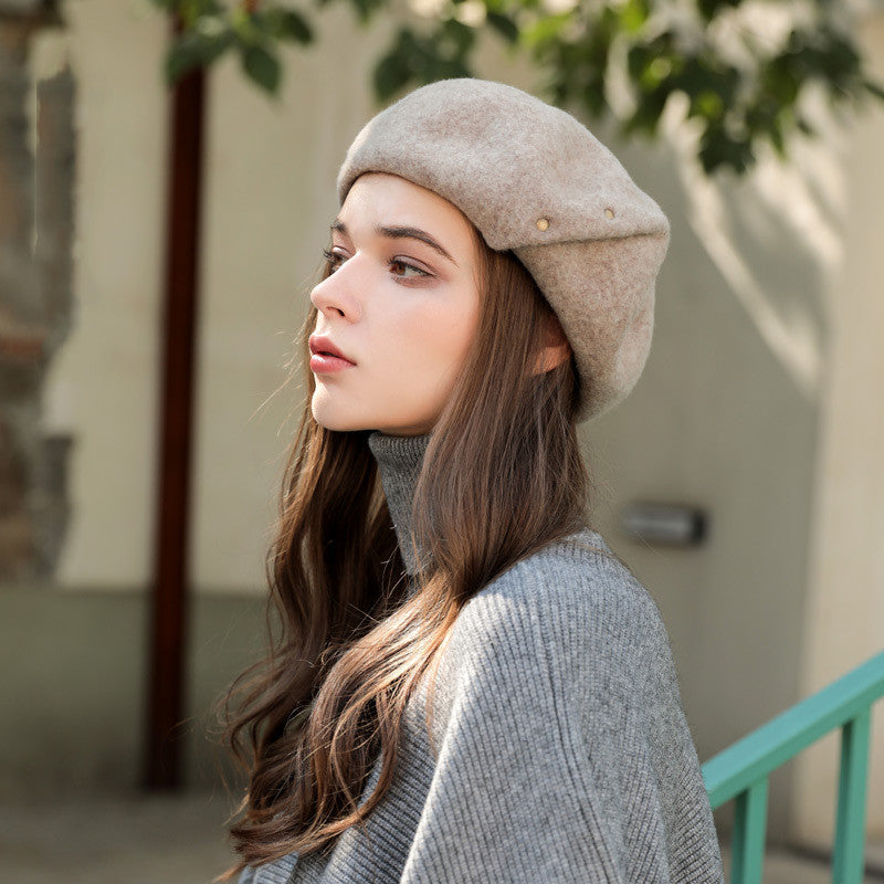 French Ladies Wool Beret